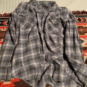 Flannel XL Blue